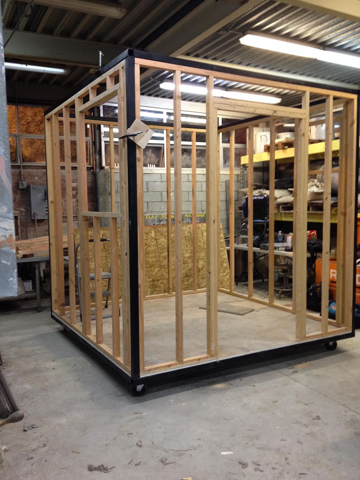 Framing out the actual Live Cube (Click to enlarge)